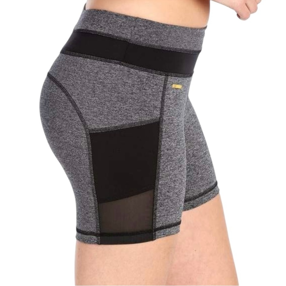 Lole Biker Shorts Womens Small Athletic Mesh Panels‎ Pocket Stretch